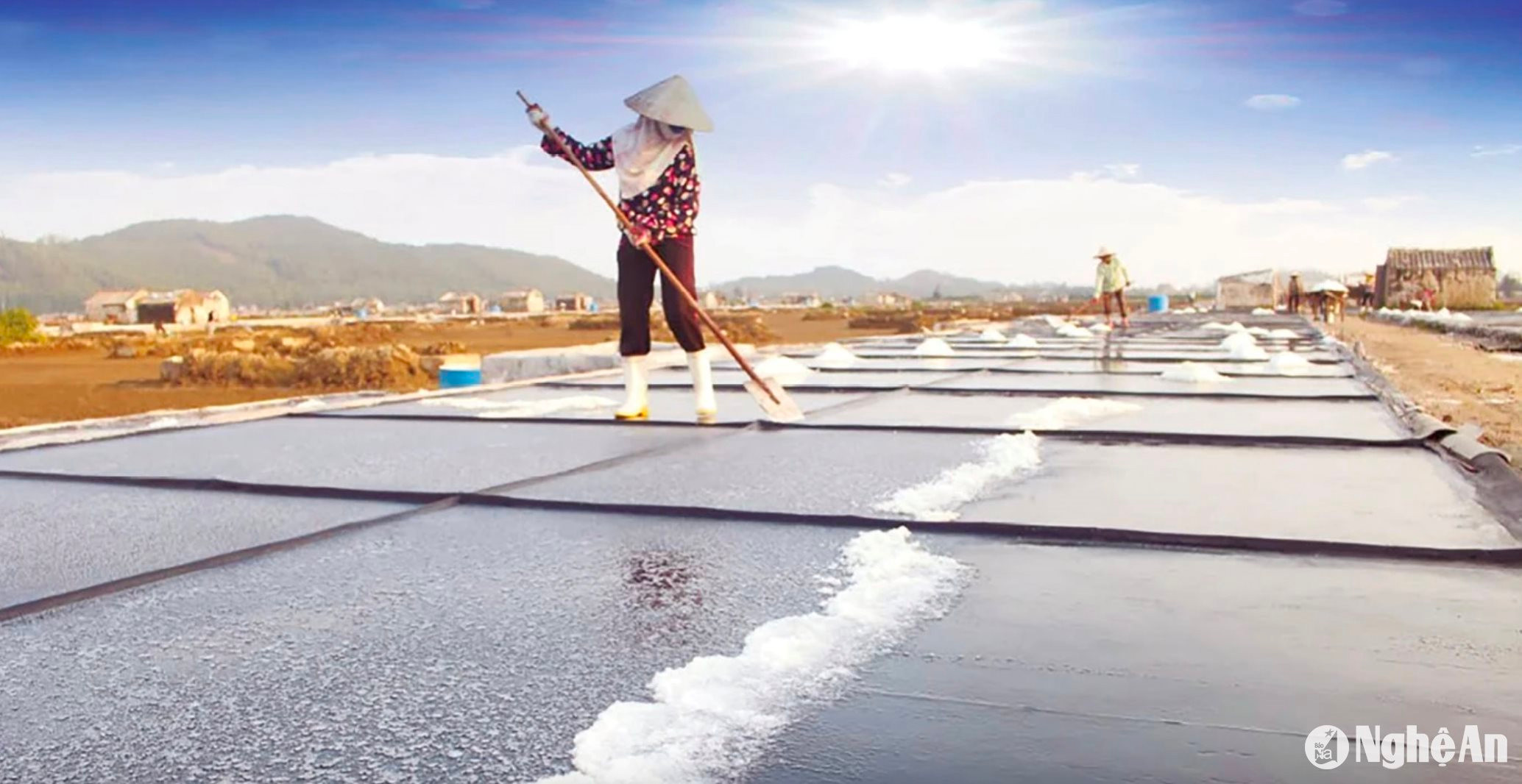 Dự án khởi nghiệp của Trần Thị Hồng Thắm đã giúp tạo đầu ra cho nông sản địa phương, nâng giá trị nghề sản xuất muối ở Quỳnh Lưu ảnh PV