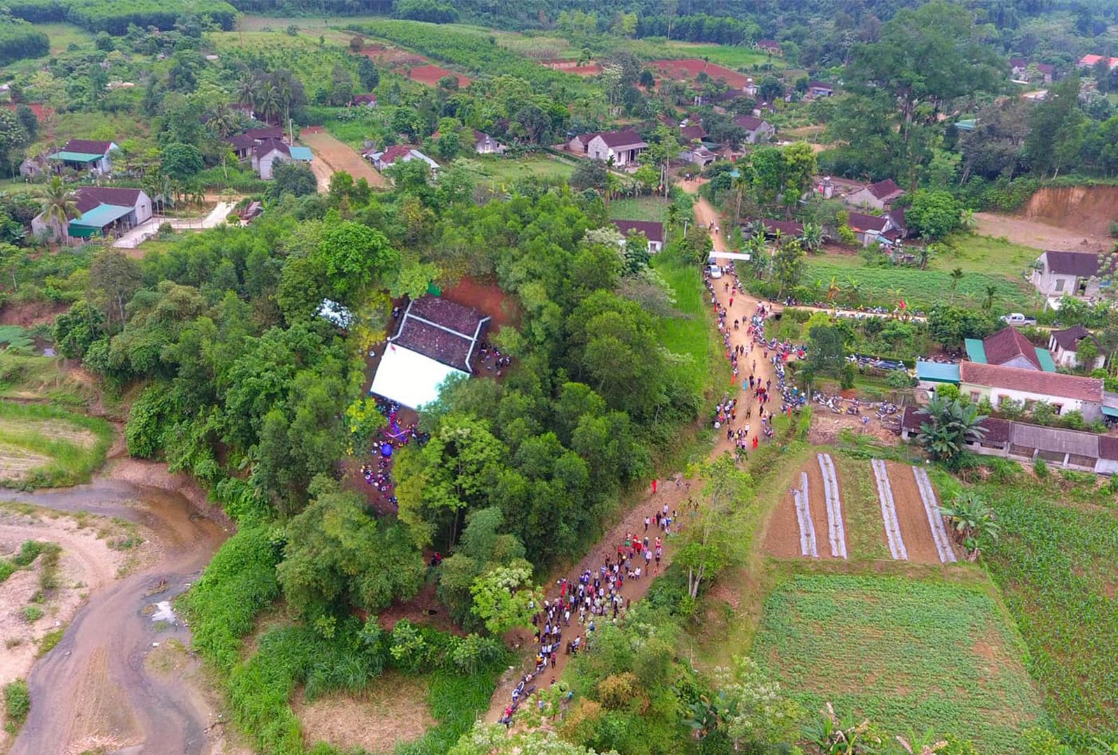 Một góc xã Thọ Sơn (Anh Sơn). Ảnh: Quang Dũng