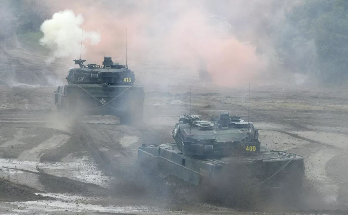 Xe tăng Đức Leopard 2 A6.