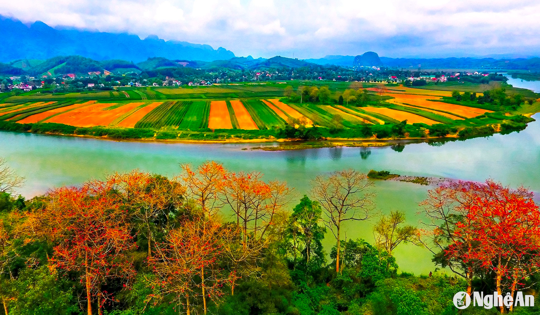 Cảnh quan vùng đệm VQG Pù mát ảnh tư liệu Quang Dũng