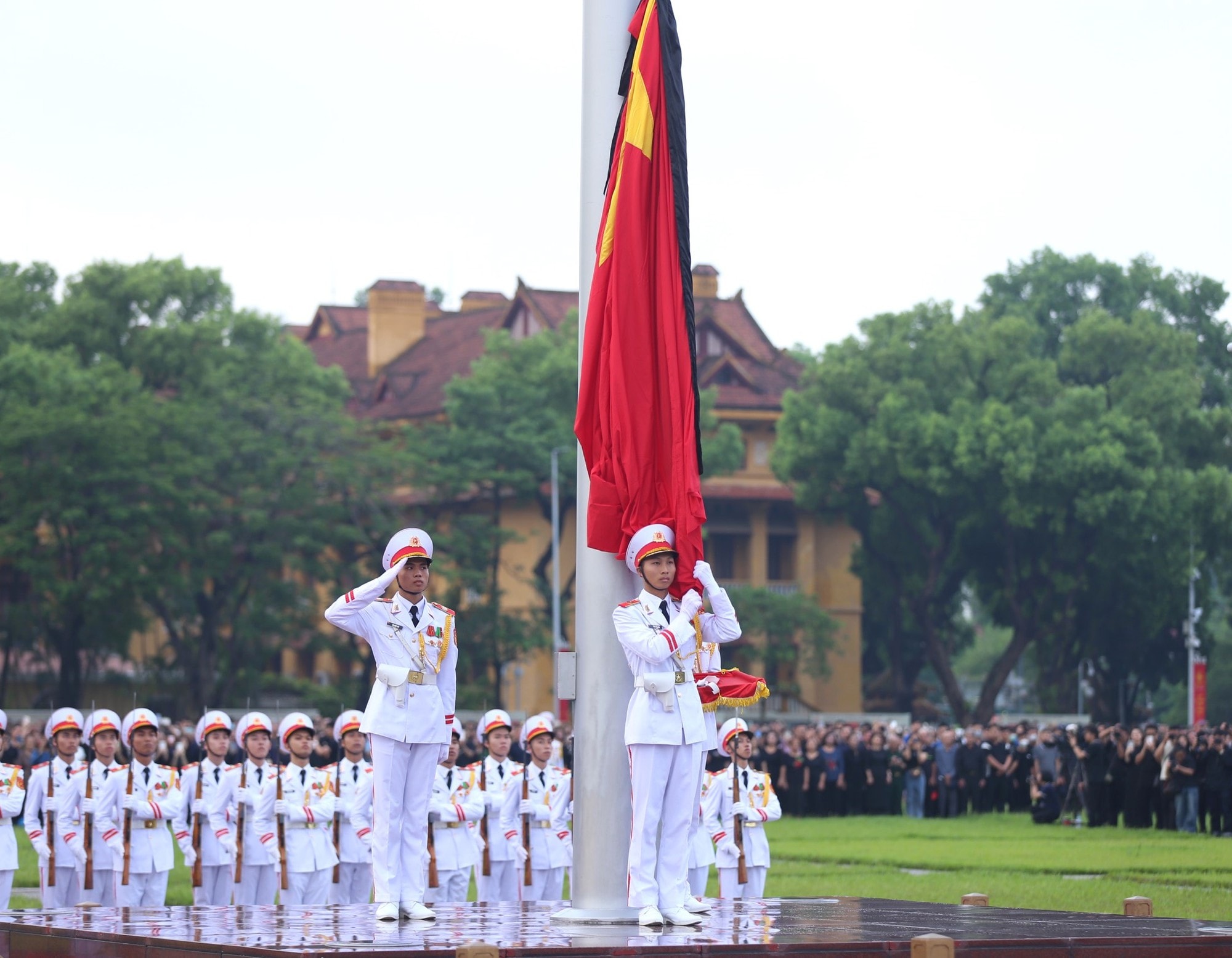 TỔNG THUẬT: LỄ QUỐC TANG TỔNG BÍ THƯ NGUYỄN PHÚ TRỌNG- Ảnh 44.