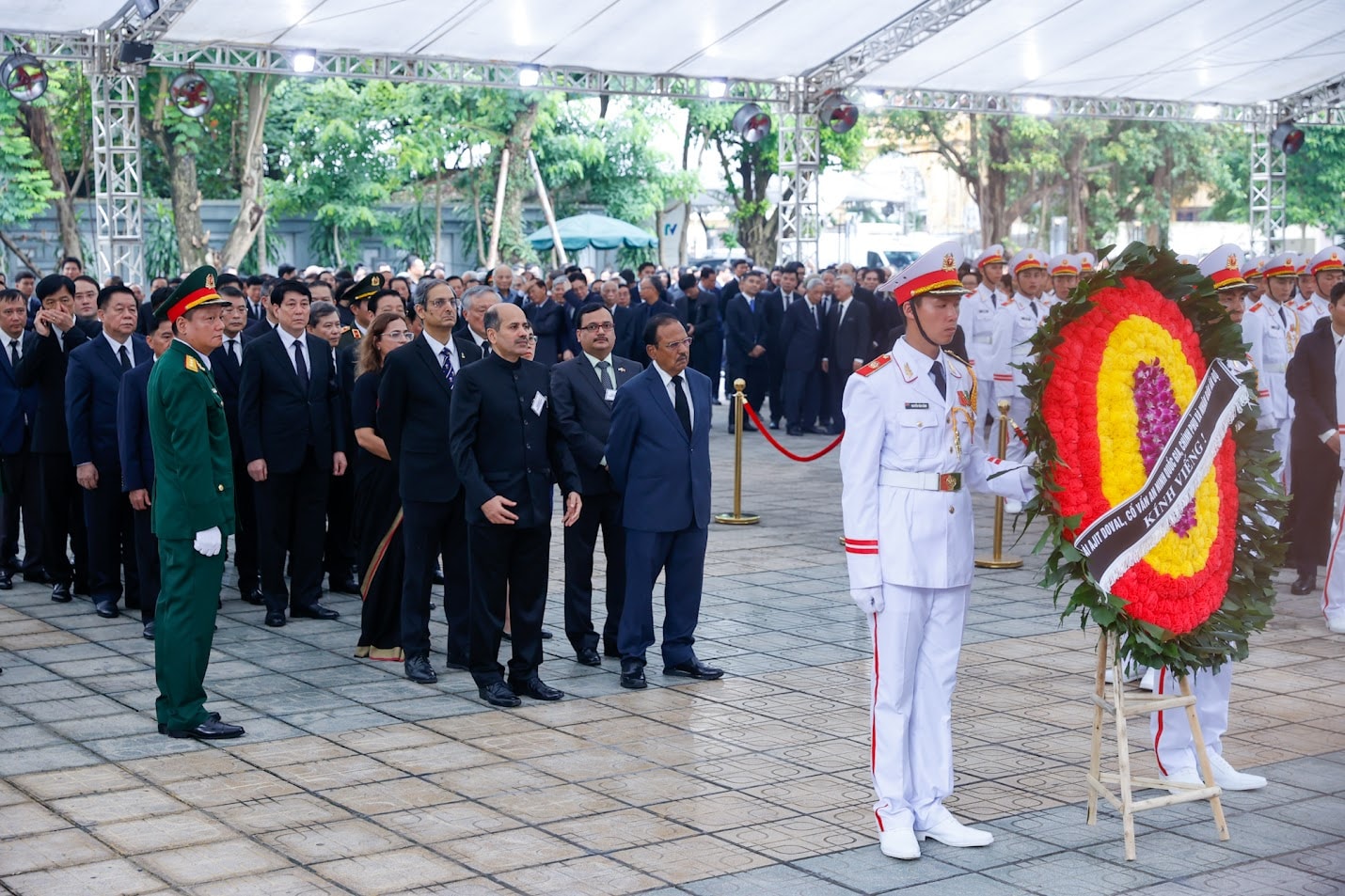 TỔNG THUẬT: LỄ QUỐC TANG TỔNG BÍ THƯ NGUYỄN PHÚ TRỌNG- Ảnh 28.