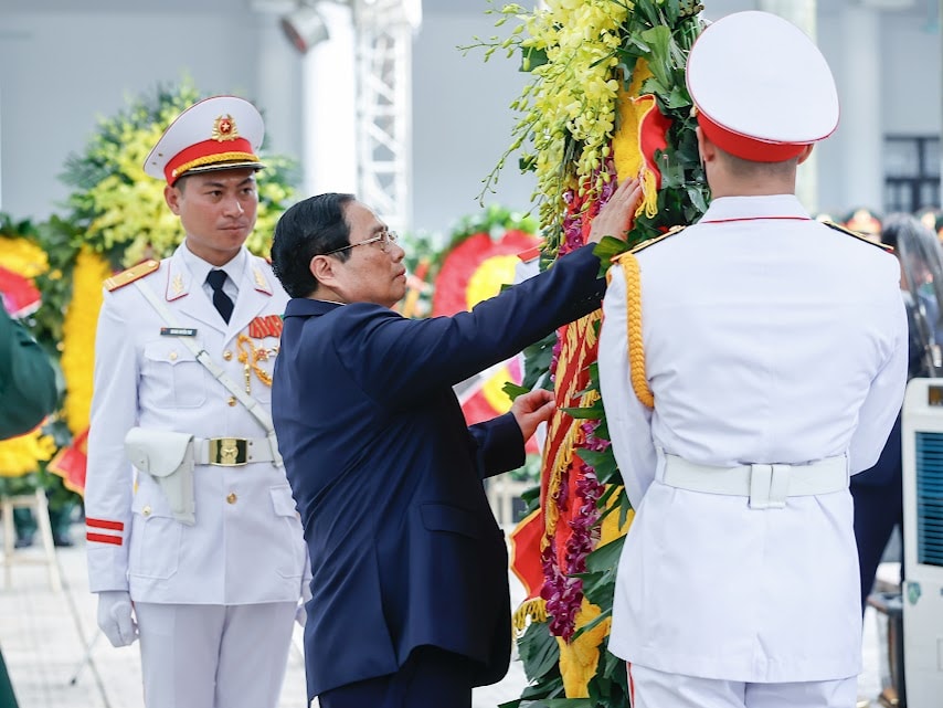 TỔNG THUẬT: LỄ QUỐC TANG TỔNG BÍ THƯ NGUYỄN PHÚ TRỌNG- Ảnh 13.