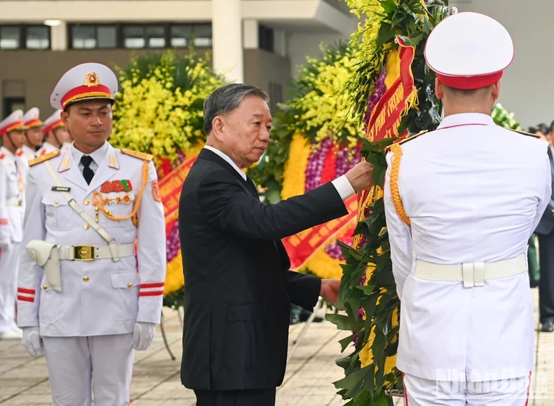 Lễ viếng Tổng Bí thư Nguyễn Phú Trọng ảnh 38