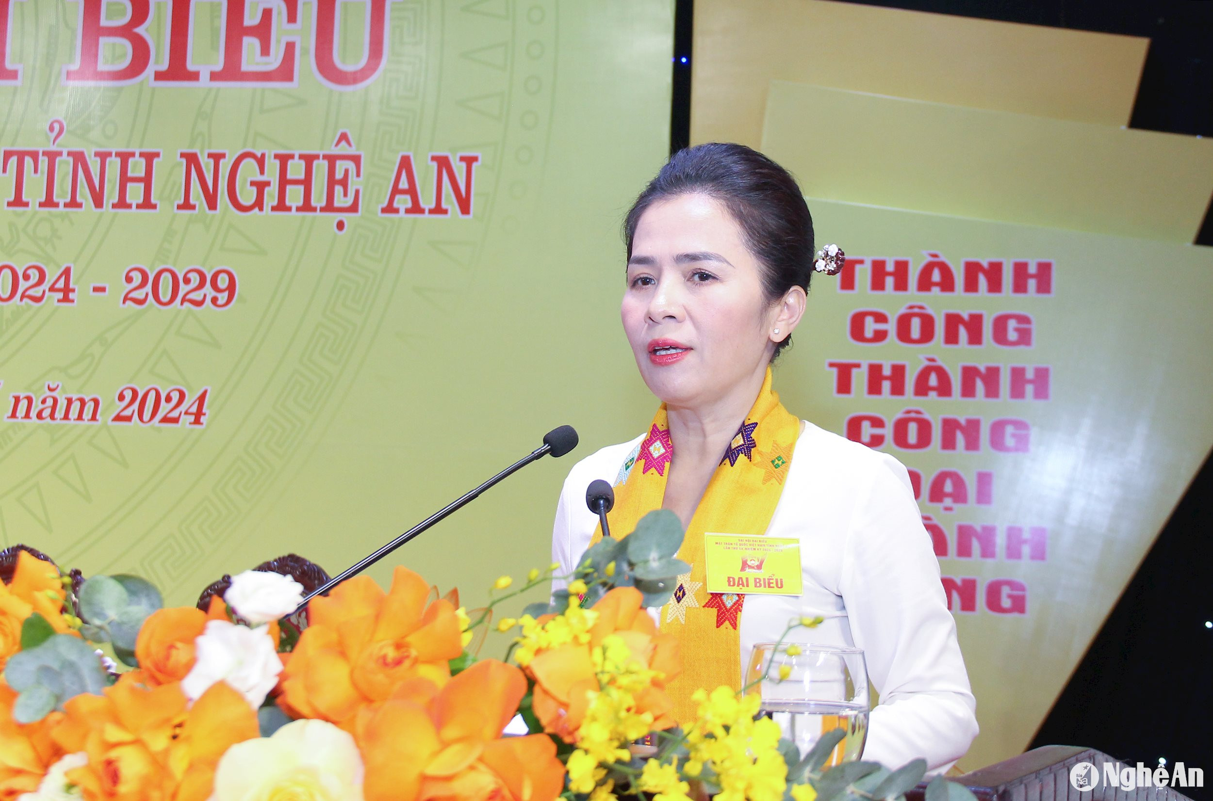  Đồng chí Võ Thị Minh Sinh. Ảnh Mai Hoa