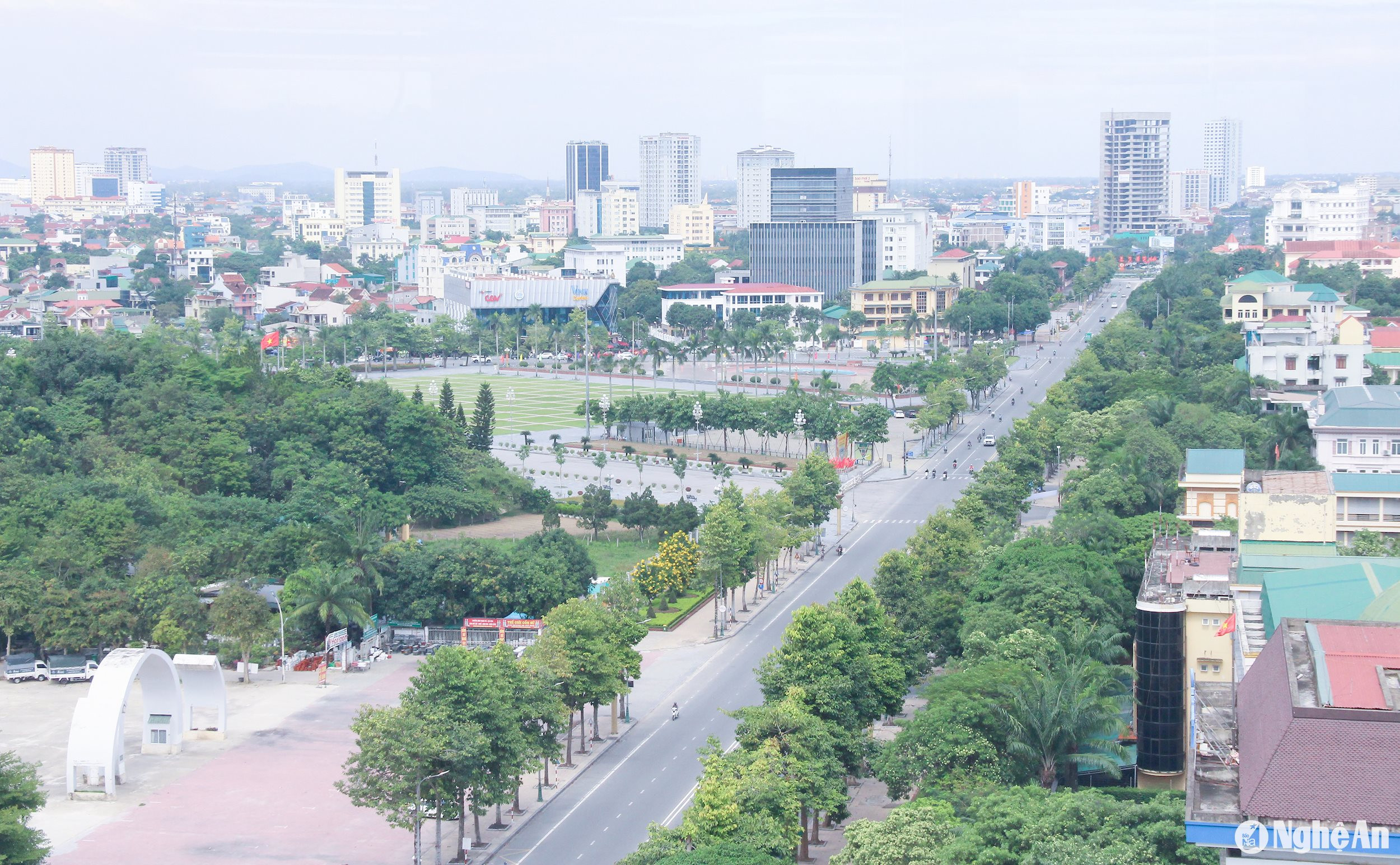  Một góc đô thị Vinh. Ảnh Mai Hoa