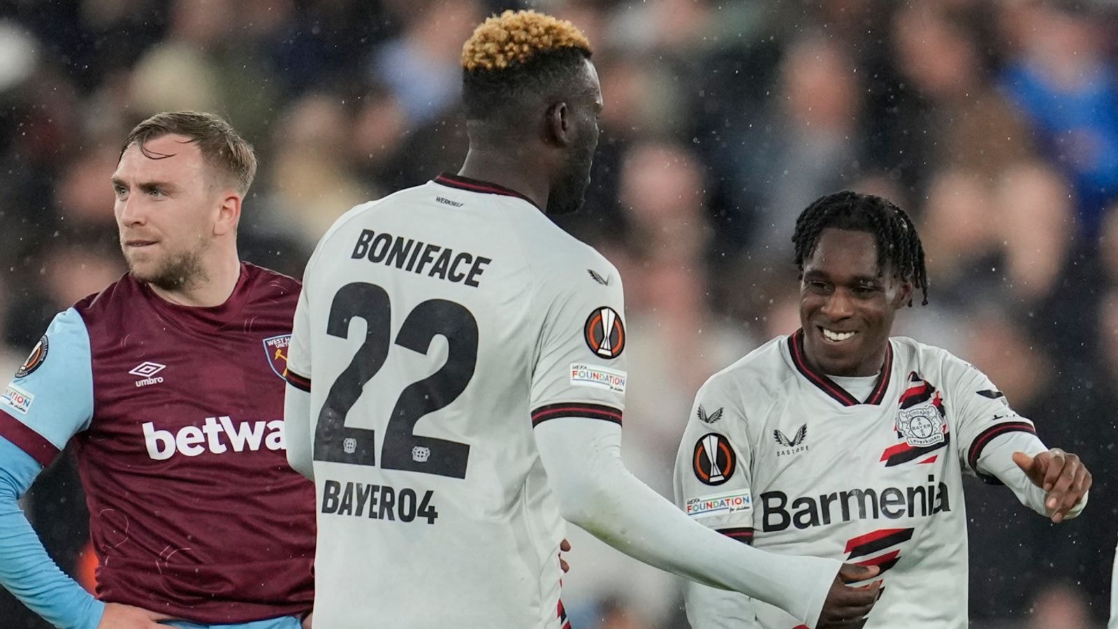 West Ham 1-1 Bayer Leverkusen (Agg: 1-3): Hammers knocked out of Europe despite Michail Antonio opener | Football News | Sky Sports