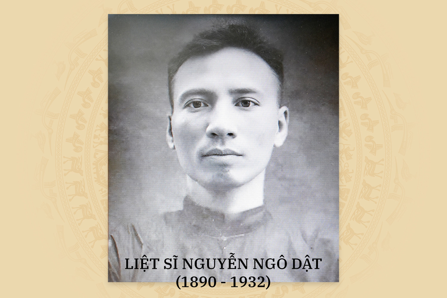 Chân dung Liệt sĩ Nguyễn Ngô Dật (1890 - 1932)