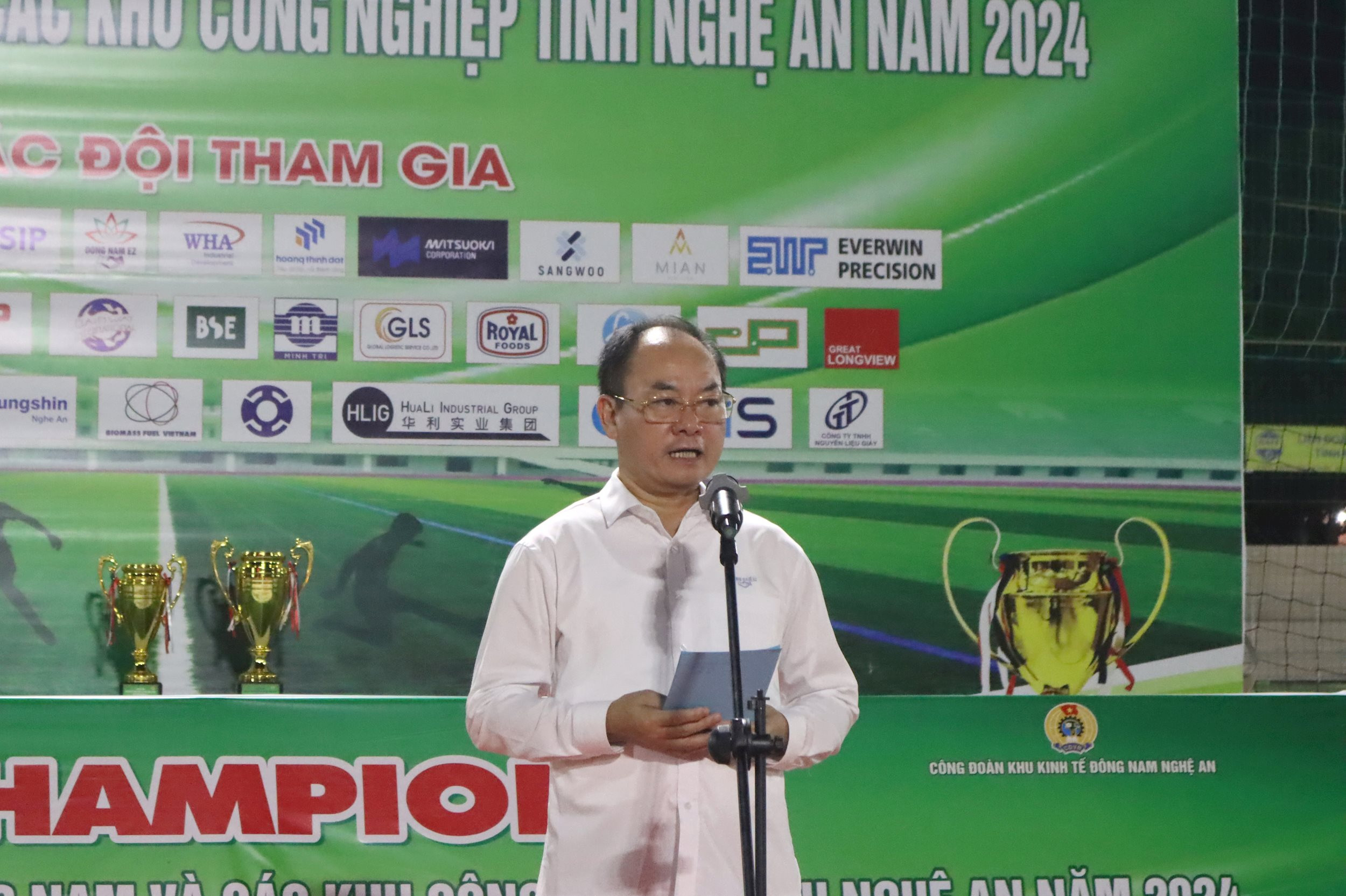 bế mạc giải thể thao công đoàn KKT Đông Nam 2024 Ảnh Diệp Thanh00001