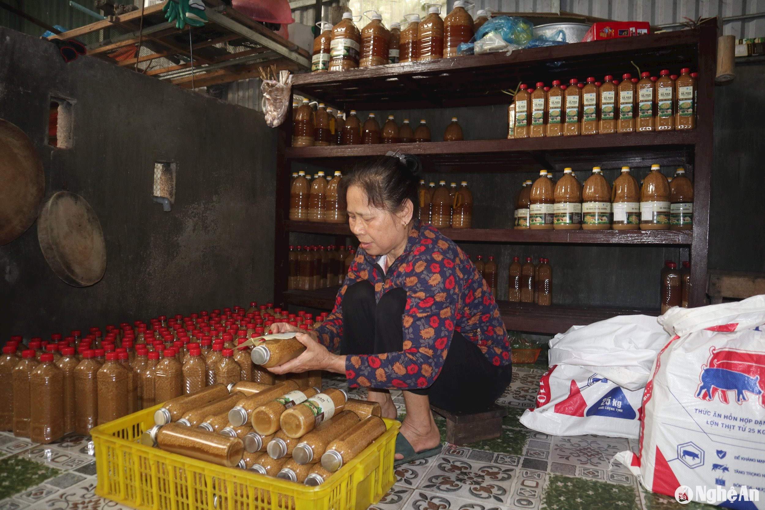 Tại phố đi bộ sẽ có trưng bày các đặc sản vùng miền của 25 tỉnh thành, phố. Ảnh: T.P