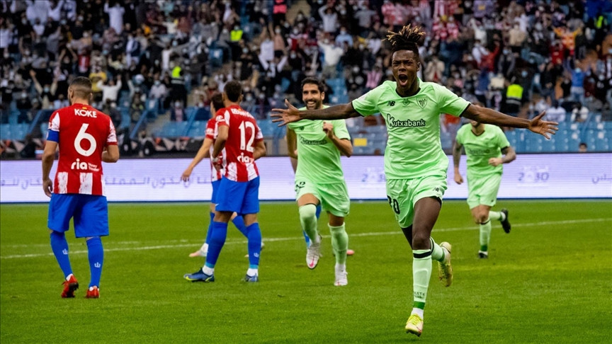 Athletic Bilbao beat Atletico Madrid 2-1 to reach Spanish Super Cup final