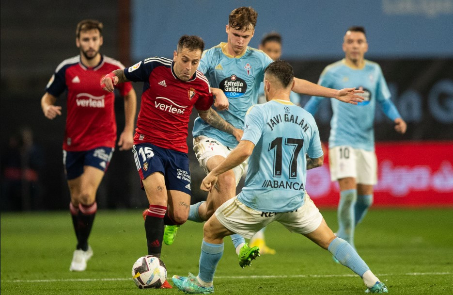 Tỷ lệ kèo trận Osasuna vs Celta Vigo, La Liga, 3h ngày 7/3