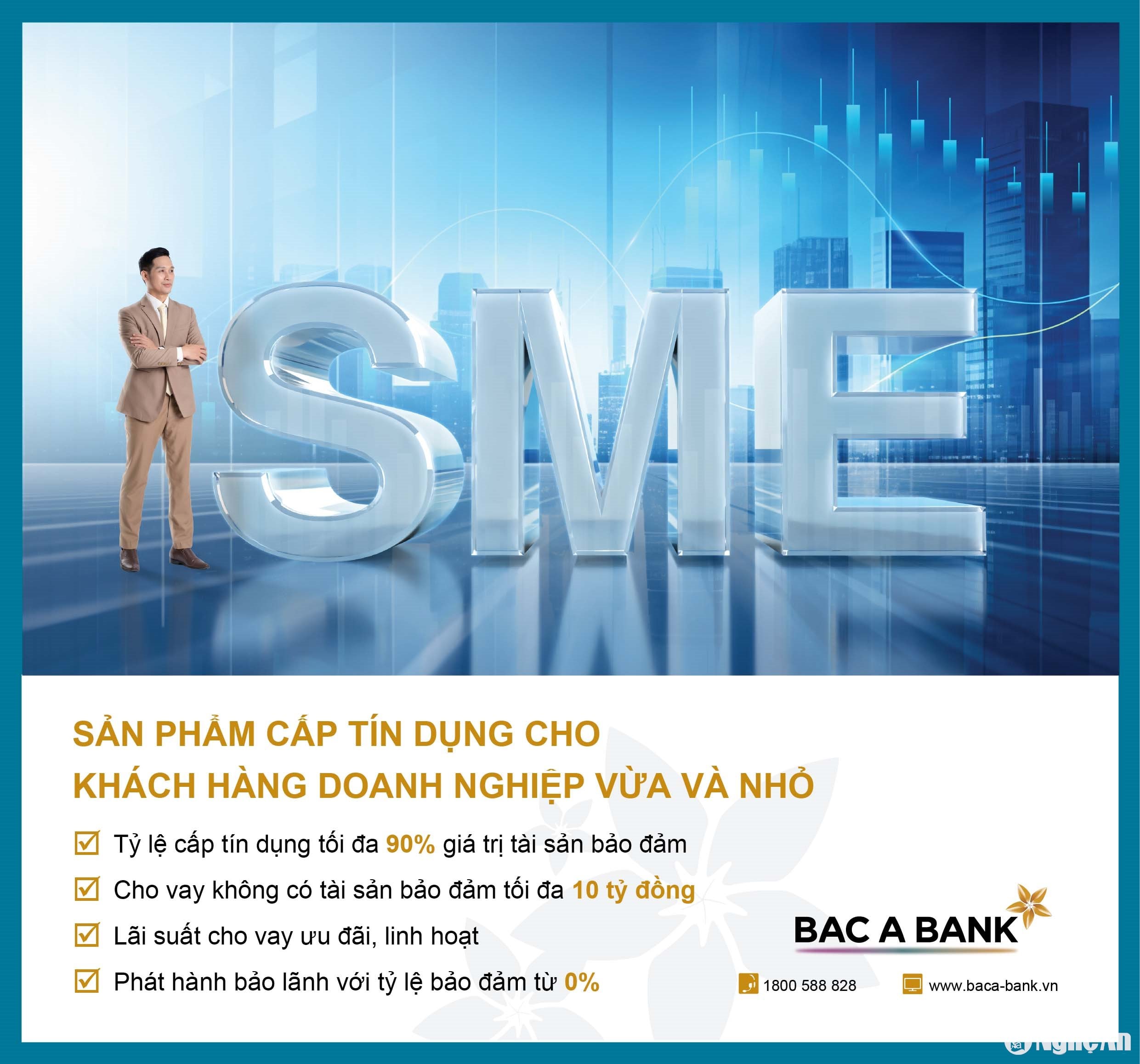  Sản phẩm cấp tín dụng cho doanh nghiệp vừa và nhỏ. Ảnh- BAB