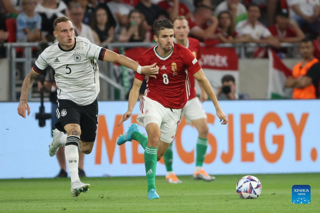 Germany, Hungary level in UEFA Nations League-Xinhua