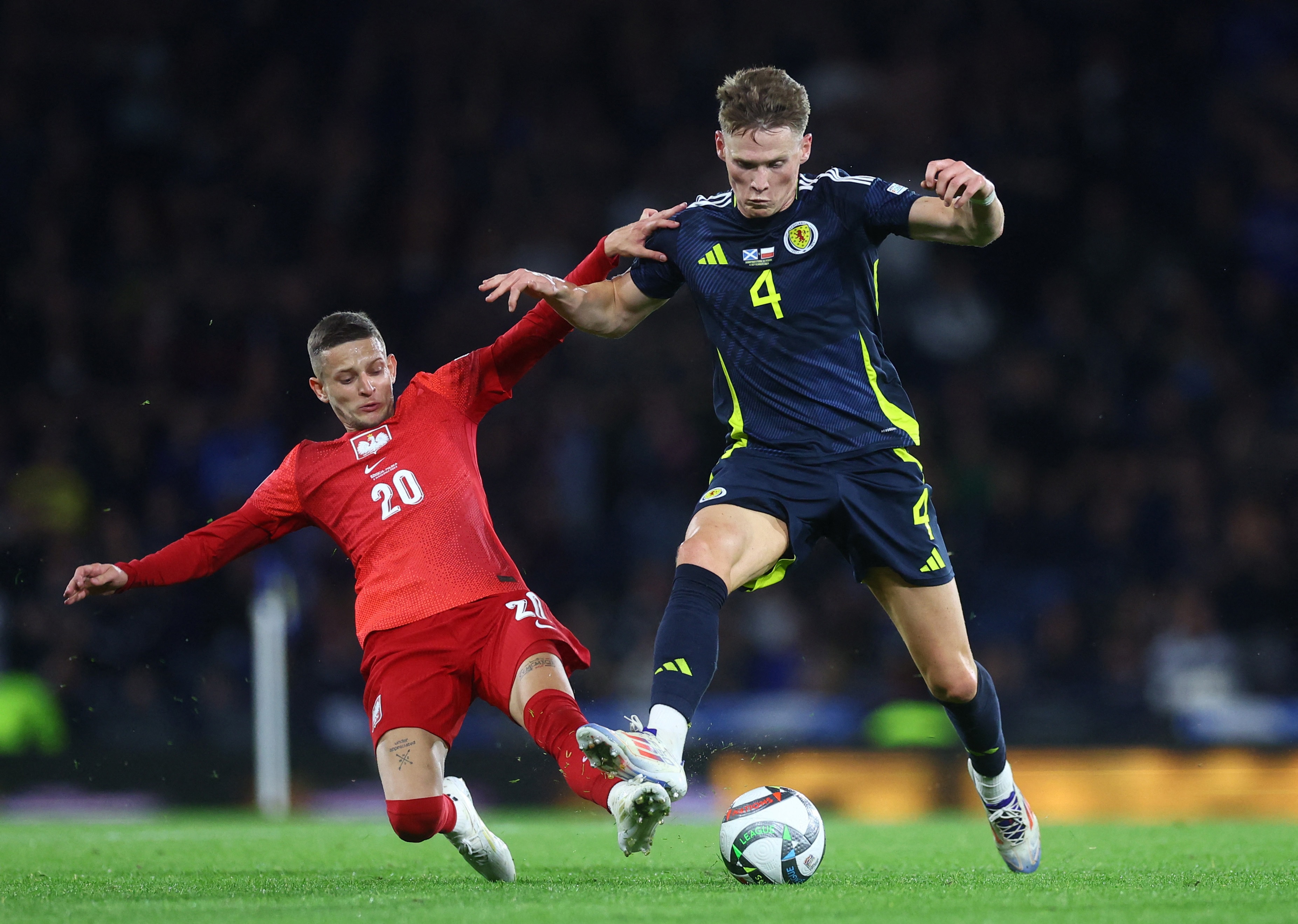 Poland beat Scotland 3-2 with last-gasp penalty | Reuters