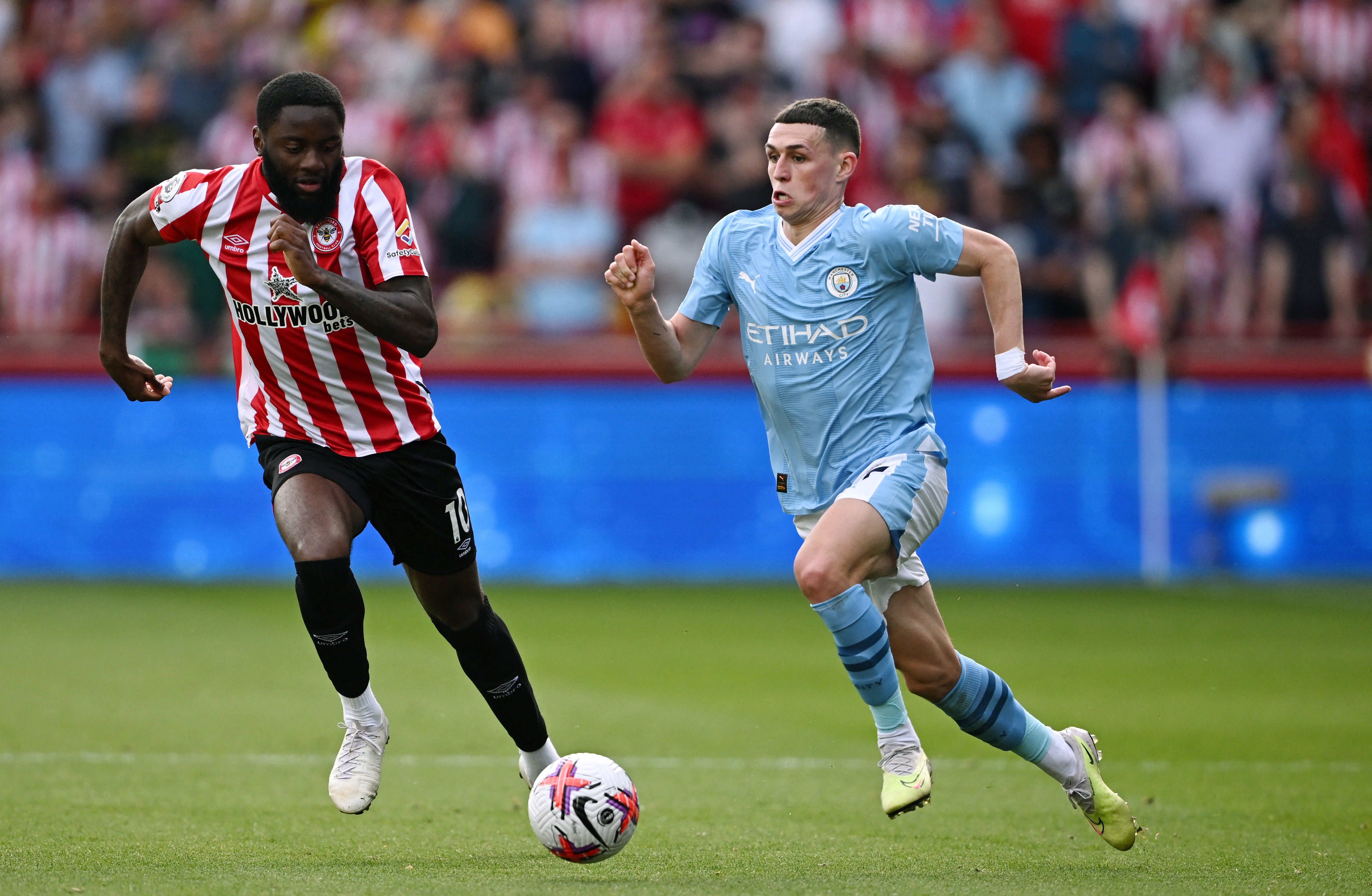 Brentford beat champions Man City but miss out on Europe | Reuters