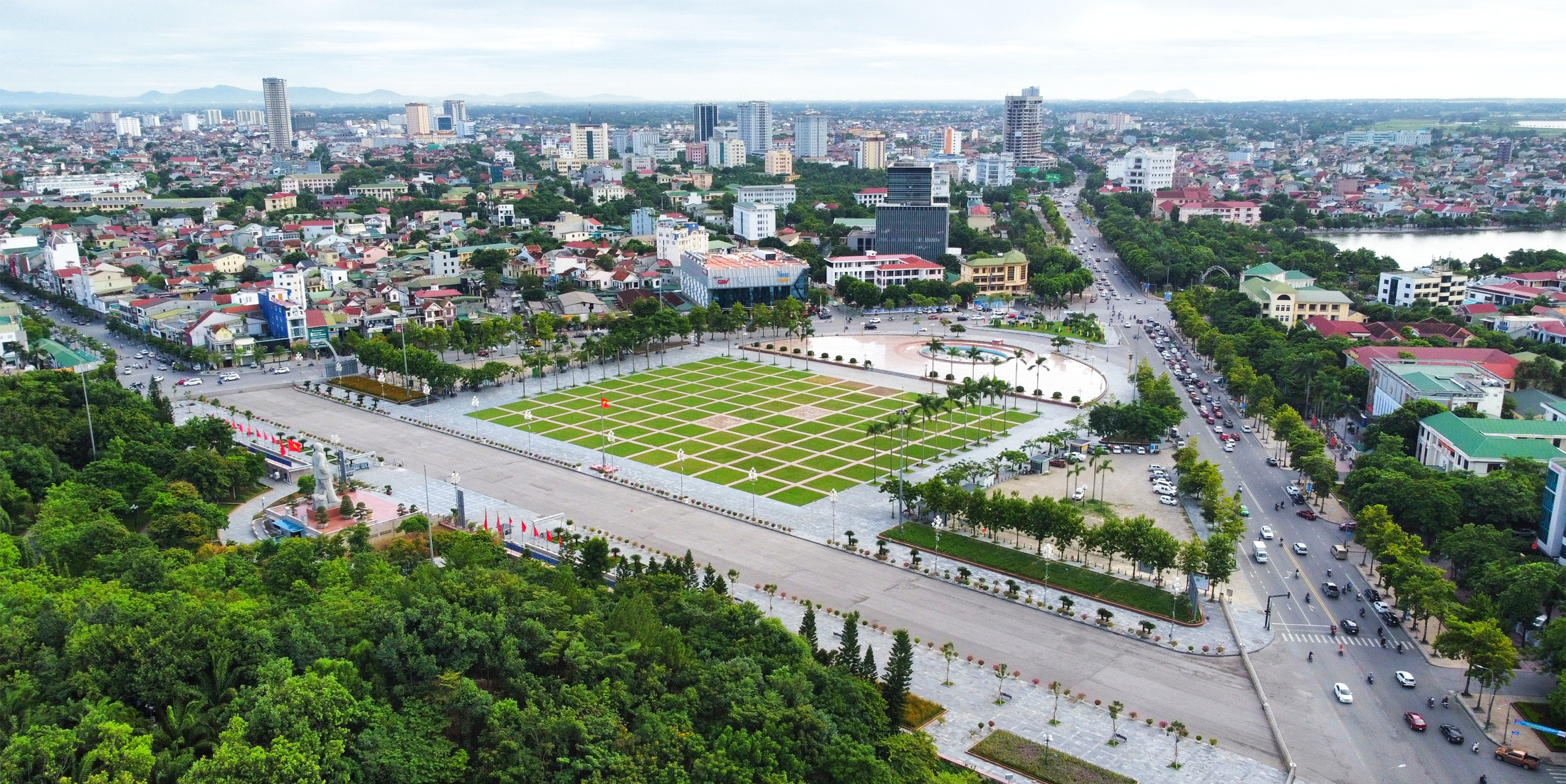 Một góc thành phố Vinh Thành Cường