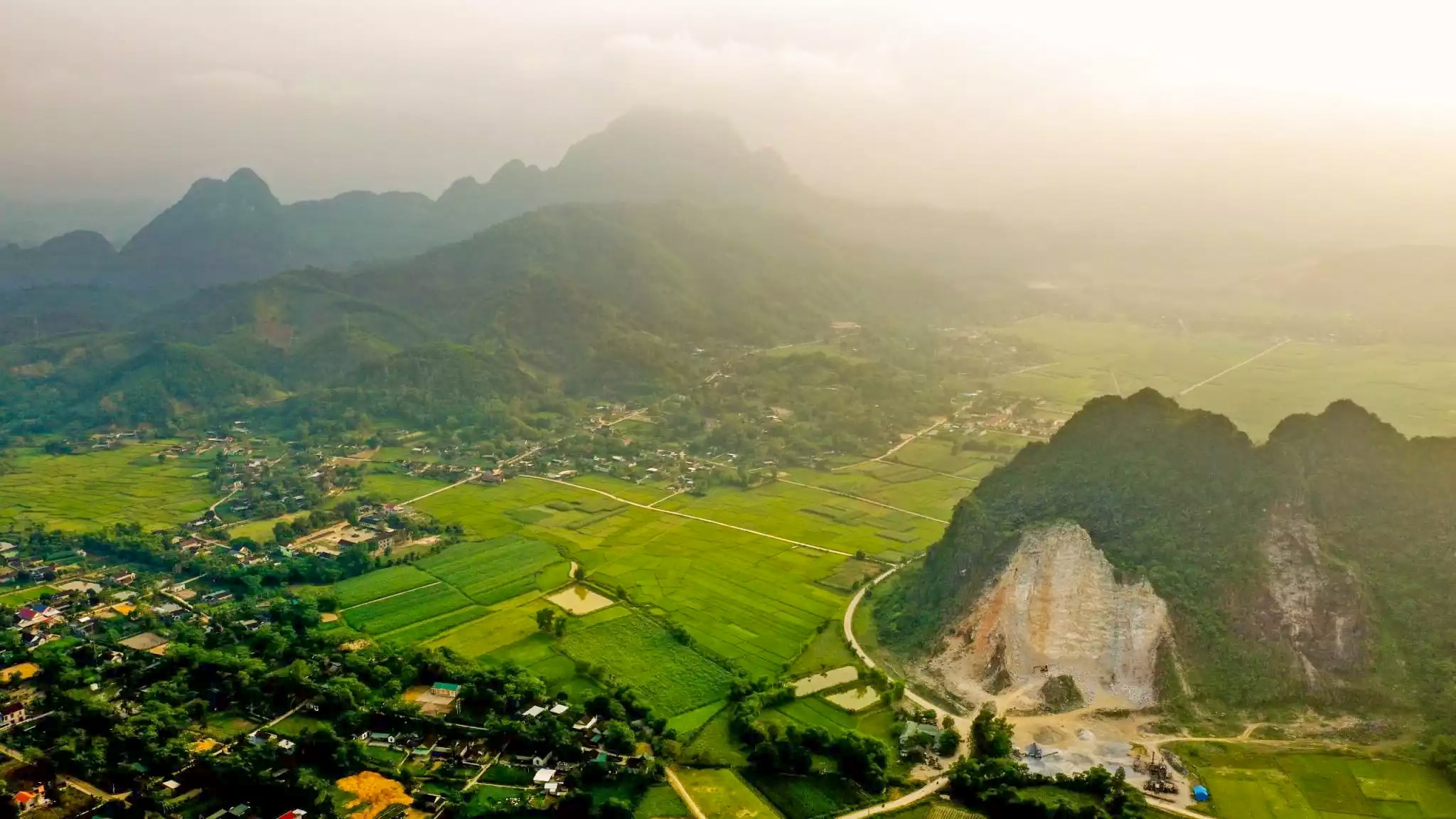 Một góc xã Hội Sơn (Anh Sơn) - Ảnh Bảo tàng Nghệ An