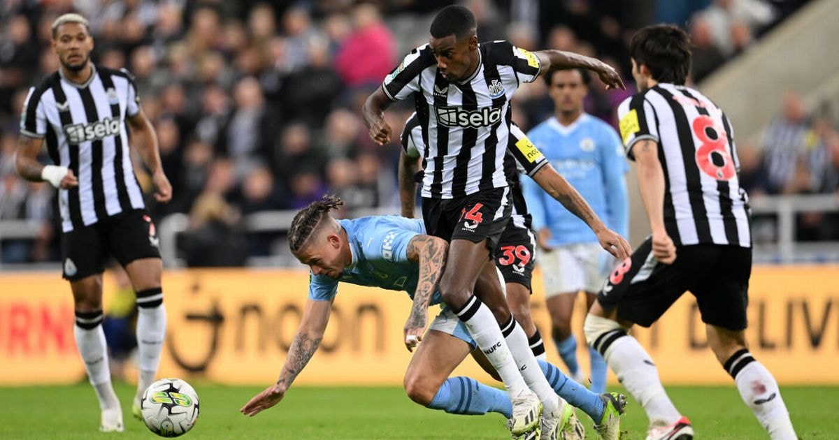 Newcastle United vs Man City highlights and reaction as Isak knocks Blues out of Carabao Cup - Manchester Evening News