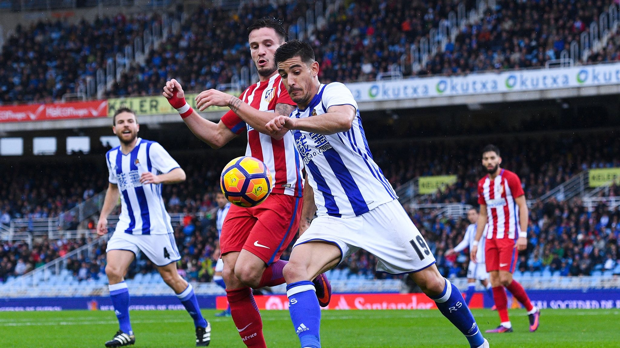 La Liga round-up: Atletico Madrid stunned by Real Sociedad | Football News | Sky Sports