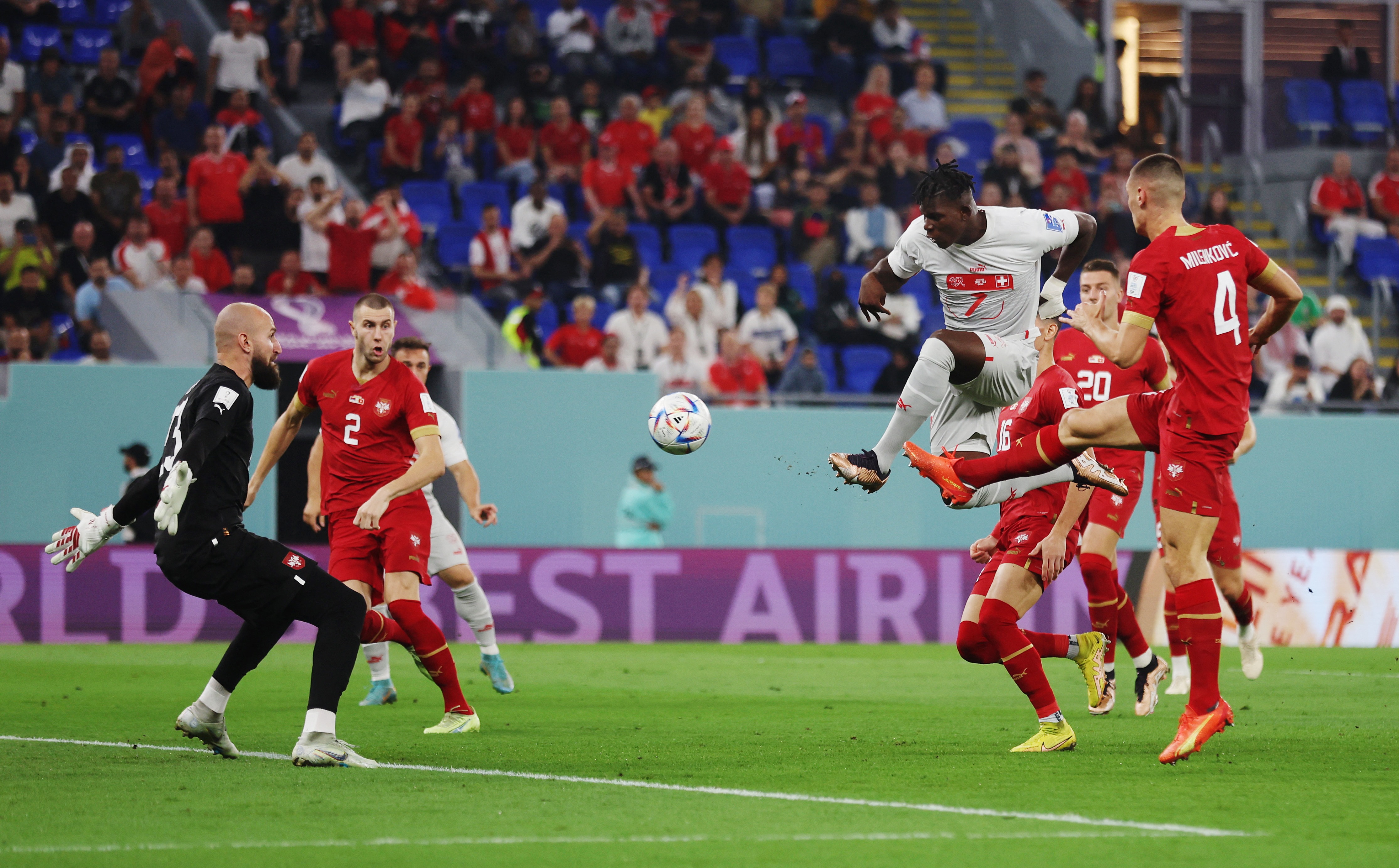 Slick Switzerland edge Serbia in goalfest to reach last 16 | Reuters