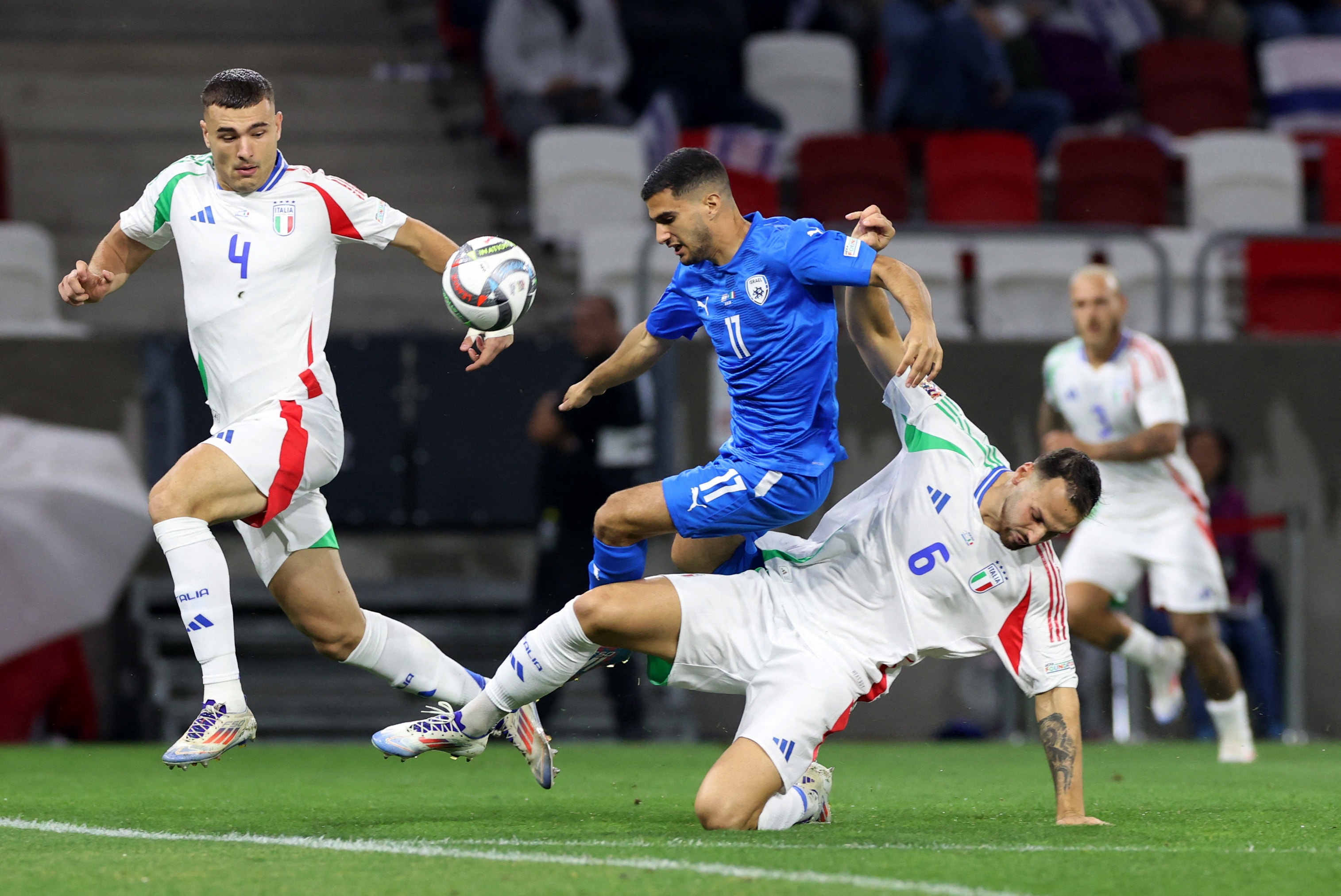 Italy defeat Israel 2-1 in Nations League | Reuters