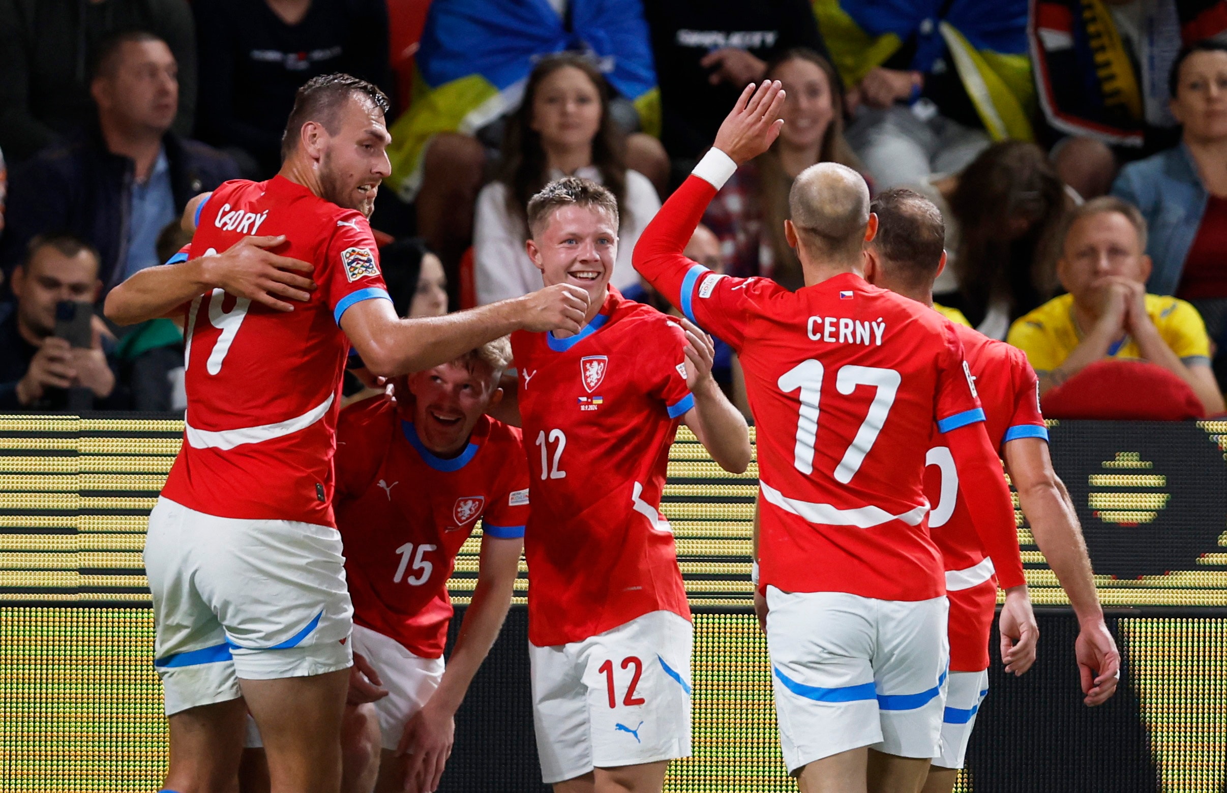 Czechs beat Ukraine 3-2 in Nations League | Reuters