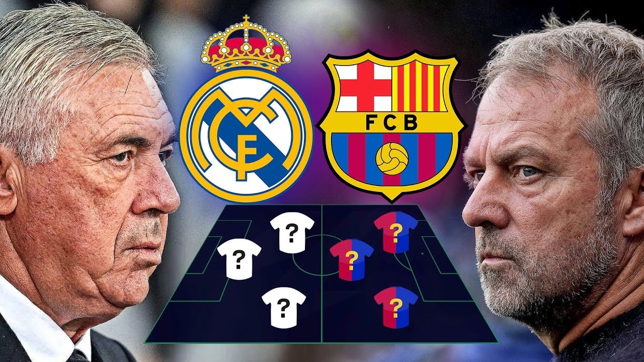 Real Madrid vs Barcelona, El Clasico, La Liga 2024/25 - TACTICAL PREVIEW