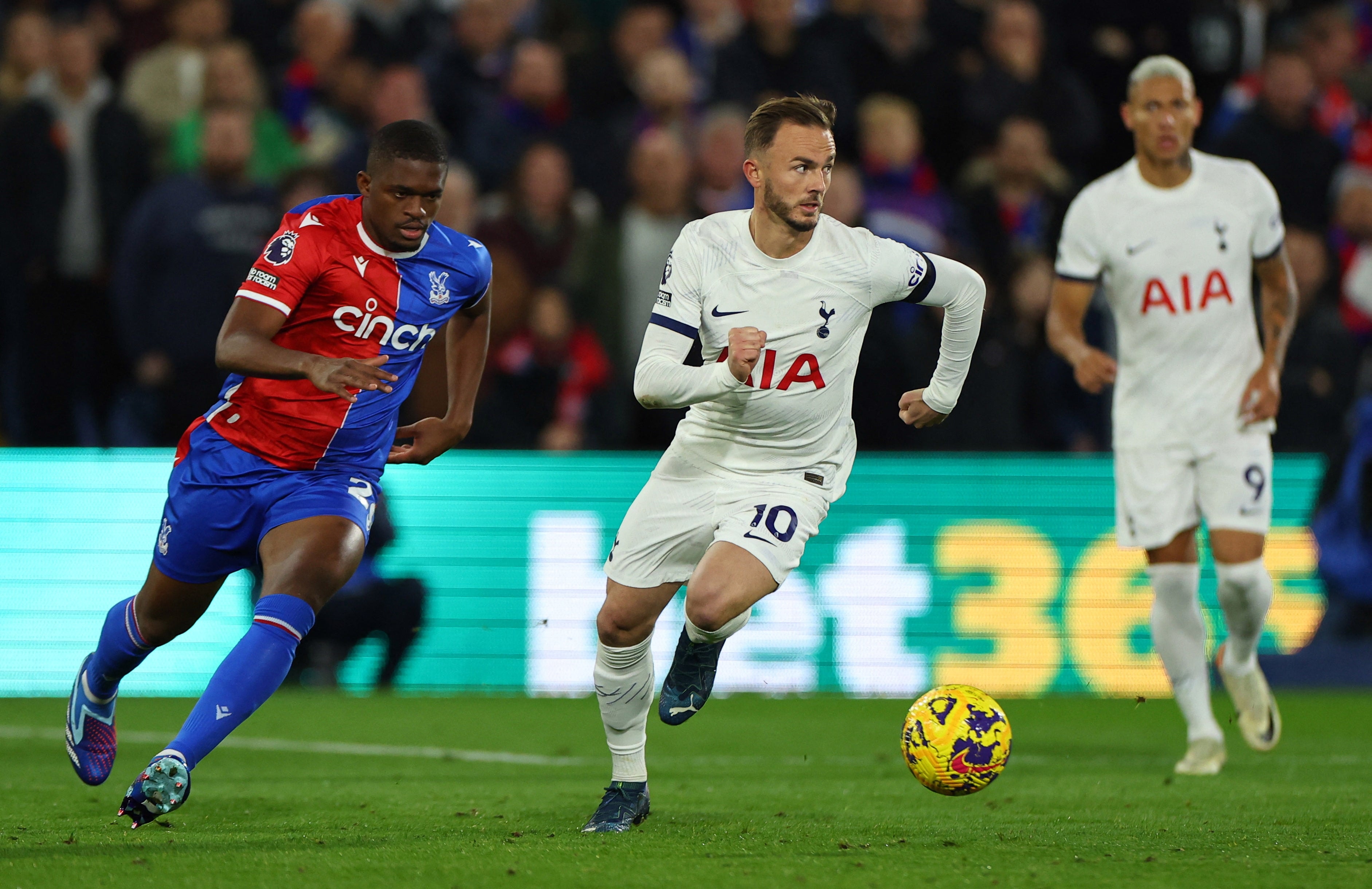 Crystal Palace vs Tottenham LIVE: Premier League result and final score as Spurs go five points clear | The Independent