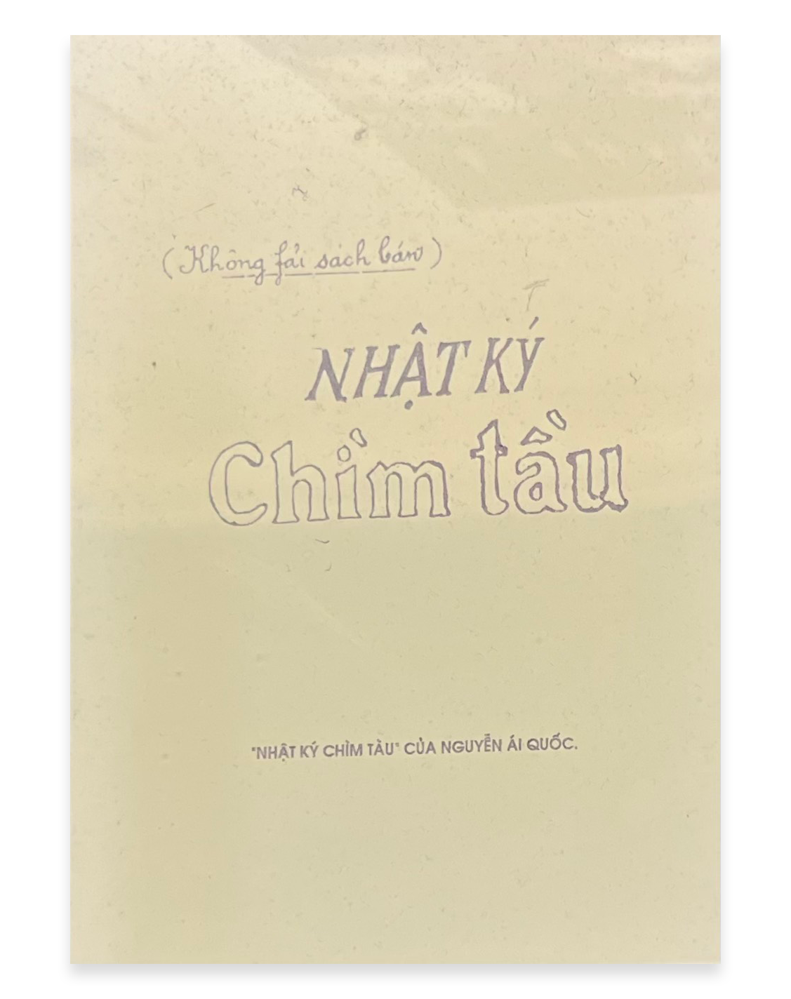 Nhật ký chìm tàu