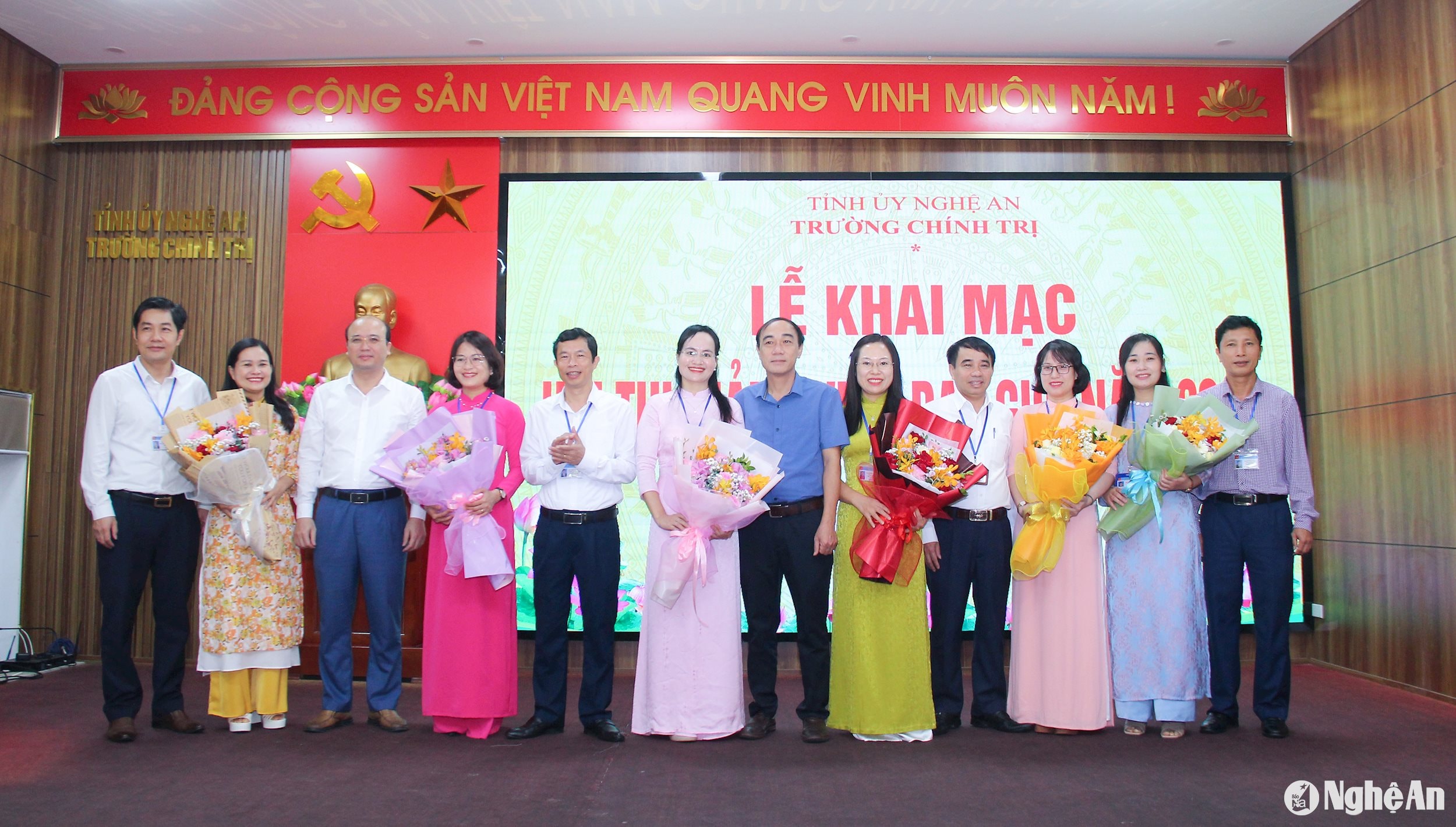 Trường Chính trị tỉnh Nghệ An khai mạc Hội thi Giảng viên dạy giỏi năm 2024