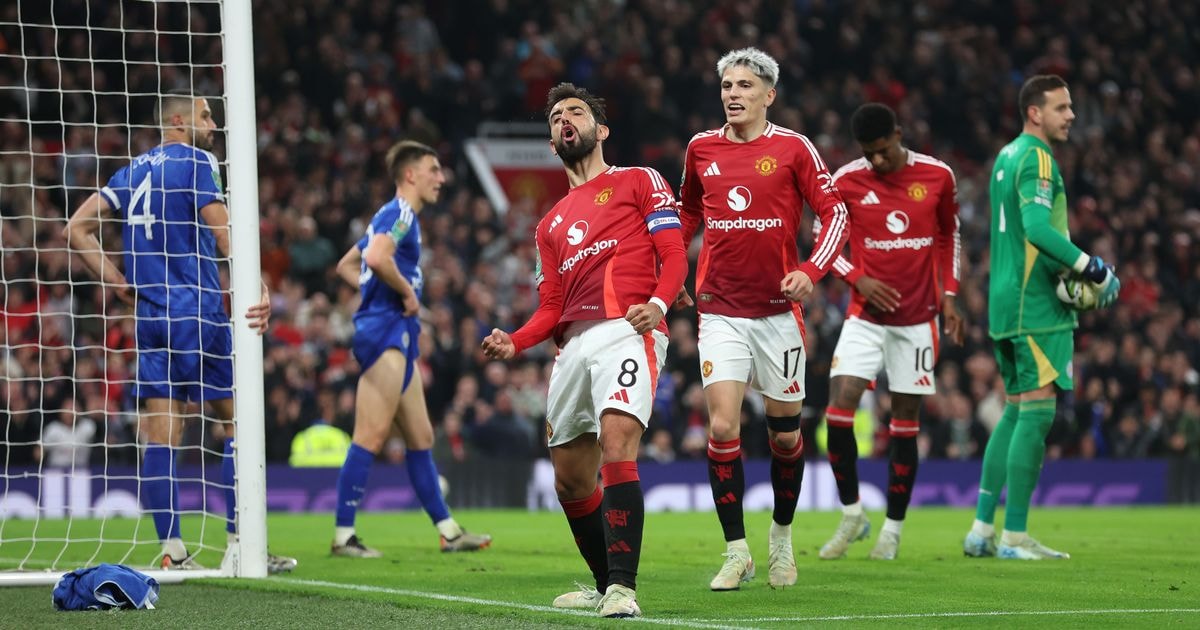 Man United vs Leicester highlights and reaction as Ruud van Nistelrooy oversees winning start - Manchester Evening News