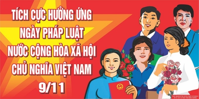 Ngày pháp luật nước Cộng hòa xã hội chủ nghĩa Việt Nam 9/11– ngày tôn vinh Hiến pháp, pháp luật, giáo dục ý thức thượng tôn pháp luật cho mọi người trong