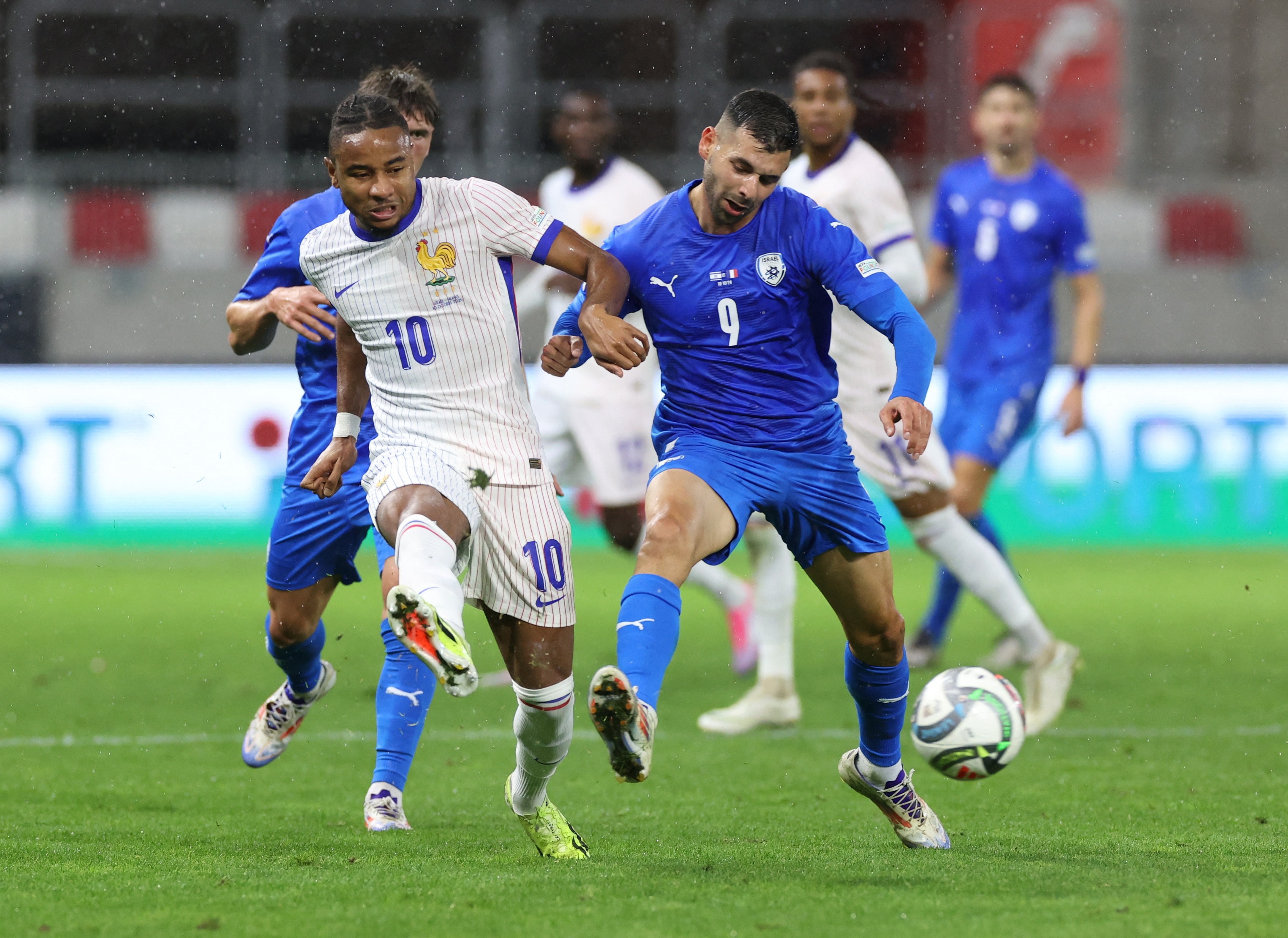 Nkunku scores as France thrash Israel in Nations League | Reuters