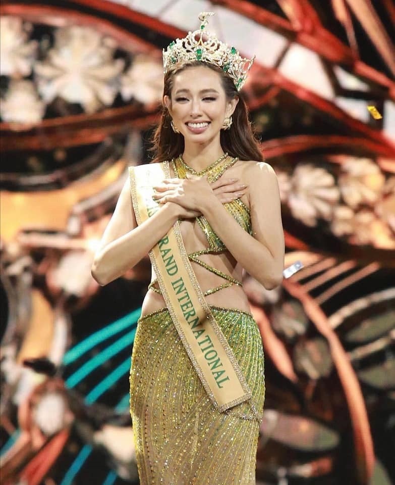 Nguyễn Thùy Thùy Tiên đăng quang Miss Grand International 2021. Ảnh: Miss Grand International