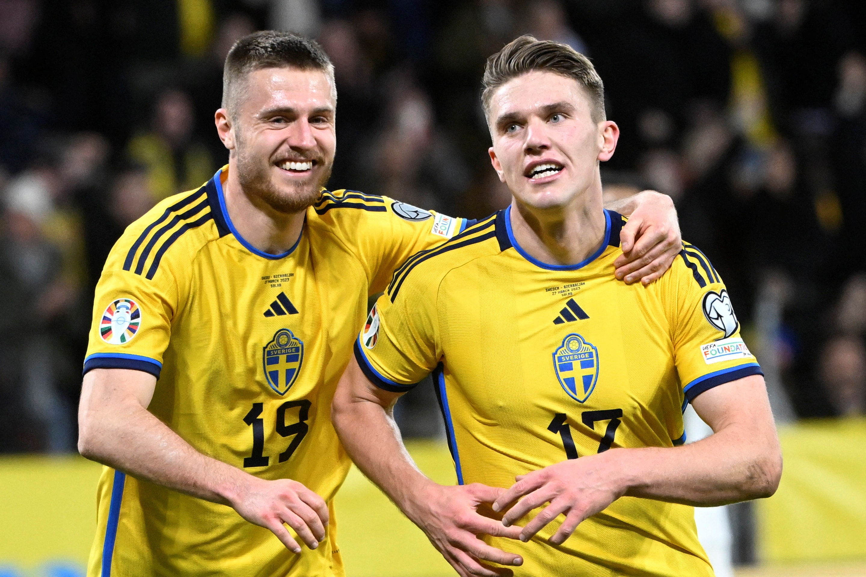 Five-star Swedes score big win over Azerbaijan | Reuters