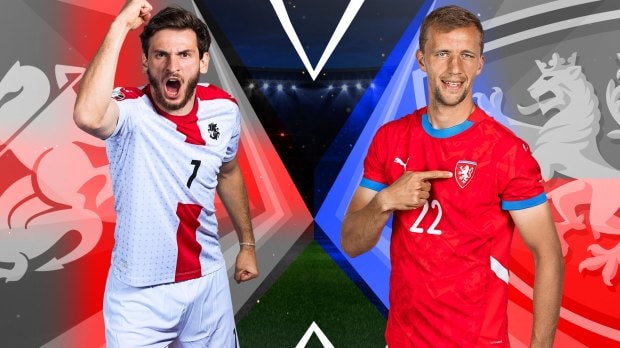 Link xem trực tiếp bóng đá Georgia vs Cộng hòa Czech tại EURO 2024