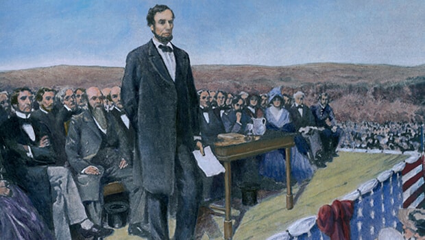 19/11/1863: Diễn văn Gettysburg của Tổng thống Lincoln