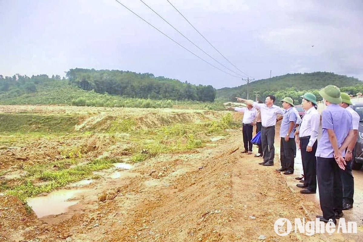 HĐND huyện Nghi Lộc khảo sát hệ thống thủy lợi