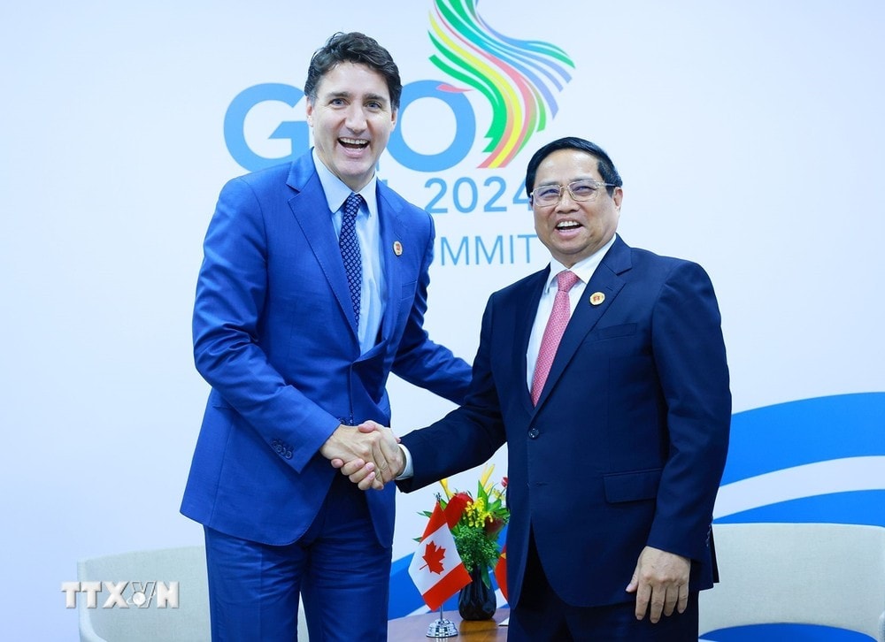 ttxvn_thu tuong pham minh chinh Justin Trudeau (3).jpg