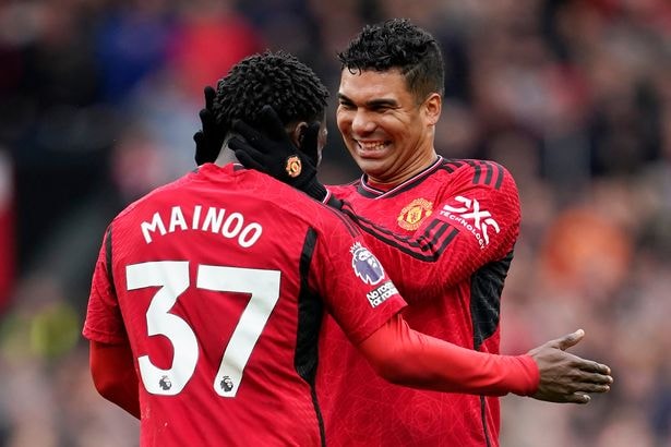 Man Utd fans have cheeky theory over Kobbie Mainoo's comments about Casemiro - Daily Star