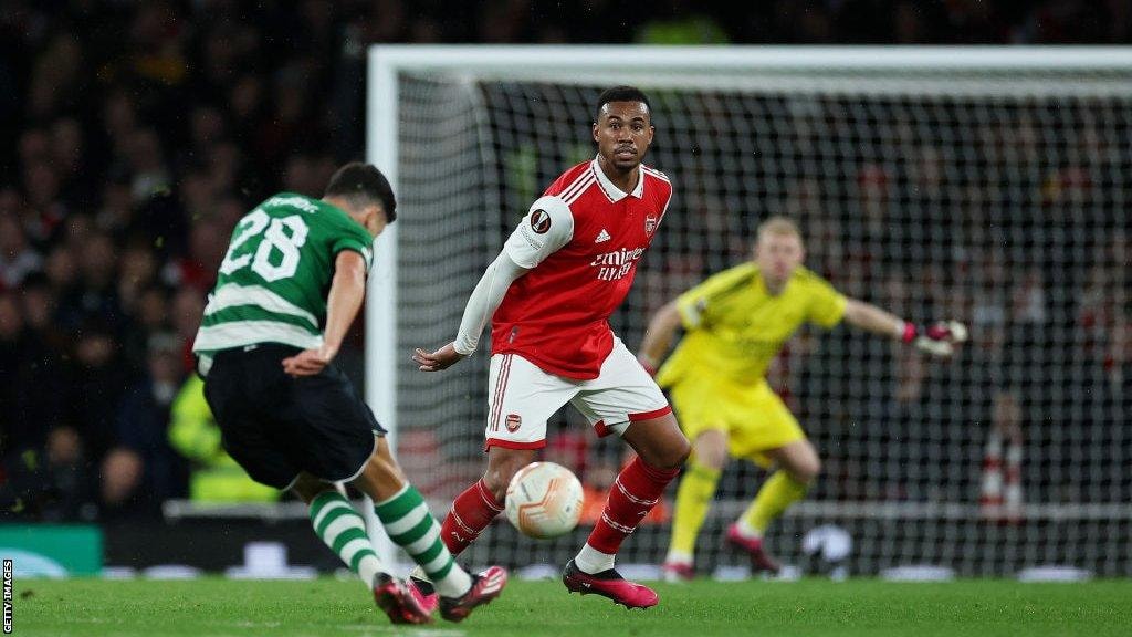 Arsenal 1-1 Sporting Lisbon: Arsenal knocked out of Europa League in penalty shootout defeat - BBC Sport