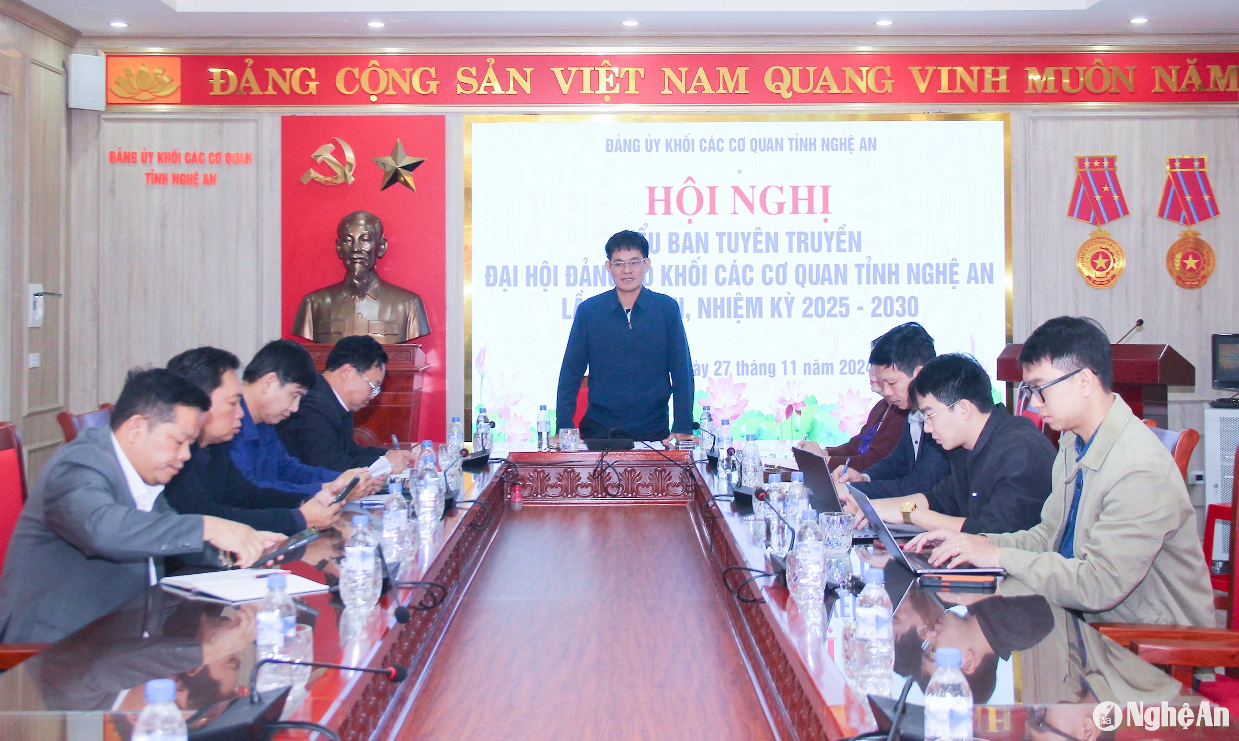  Quang cảnh cuộc họp. Ảnh- Mai Hoa