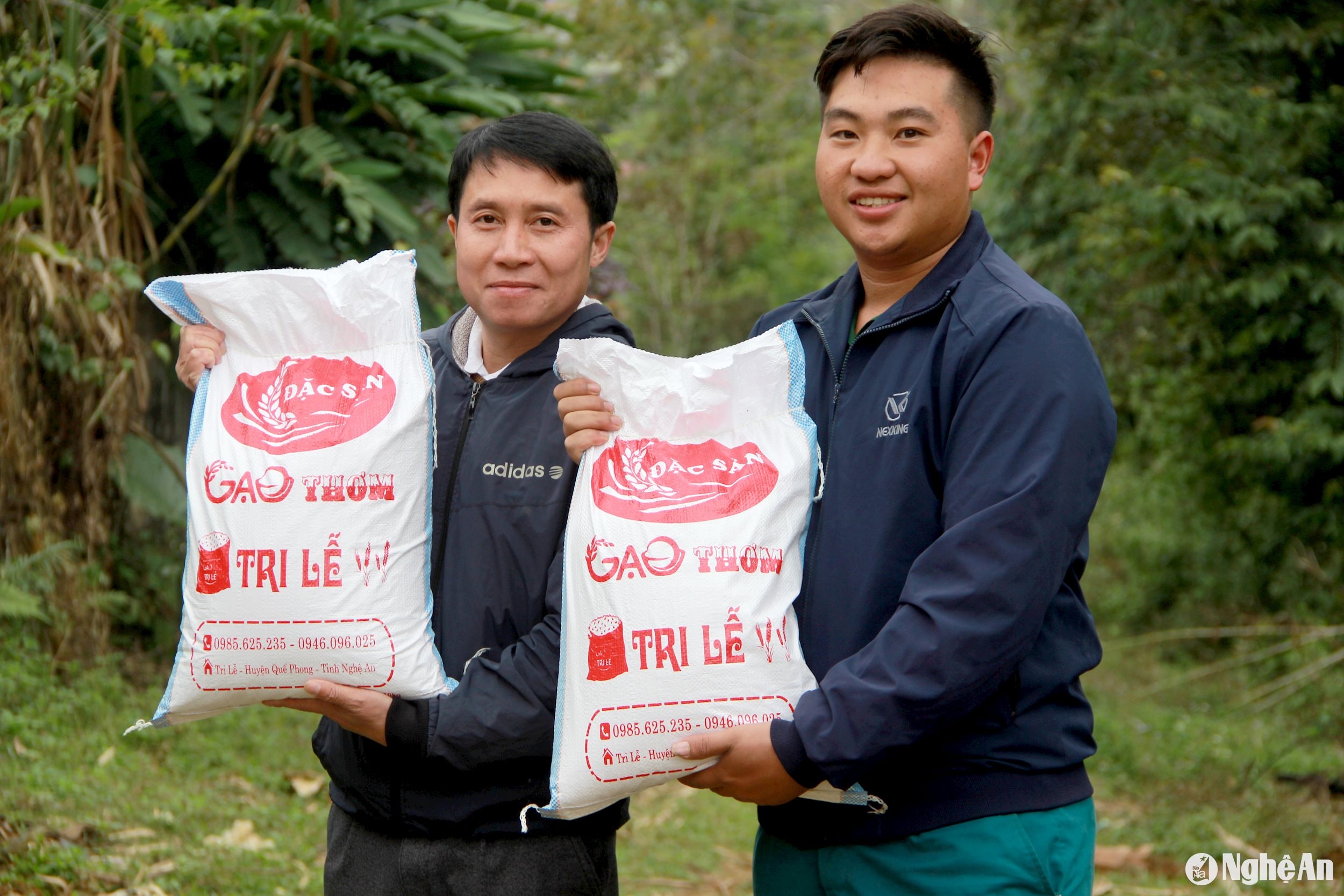 Gạo thành phẩm Japonica được đóng gói và bán ra thị trường. Ảnh: Quang An