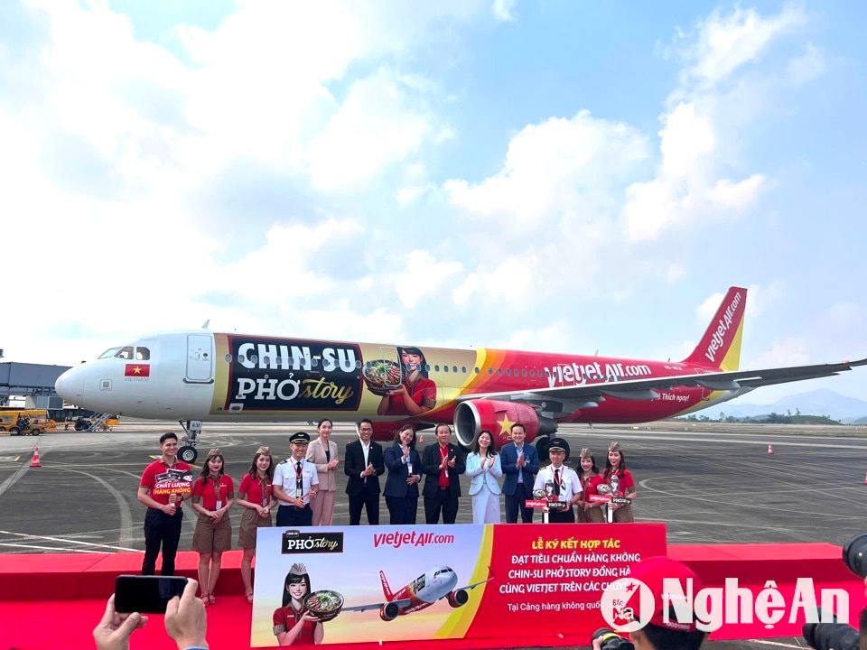 Masan Consumer và Vietjet hợp tác đưa CHIN-SU Phở Story ra thế giới