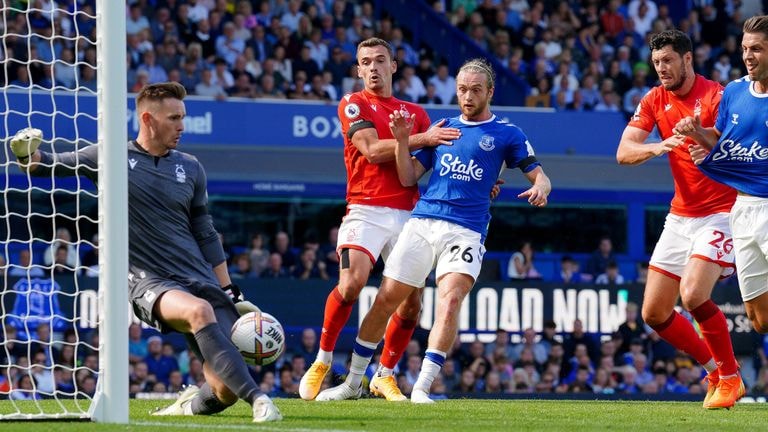 Everton vs Nottingham Forest LIVE! Premier League: team news, free match highlights | Football News | Sky Sports