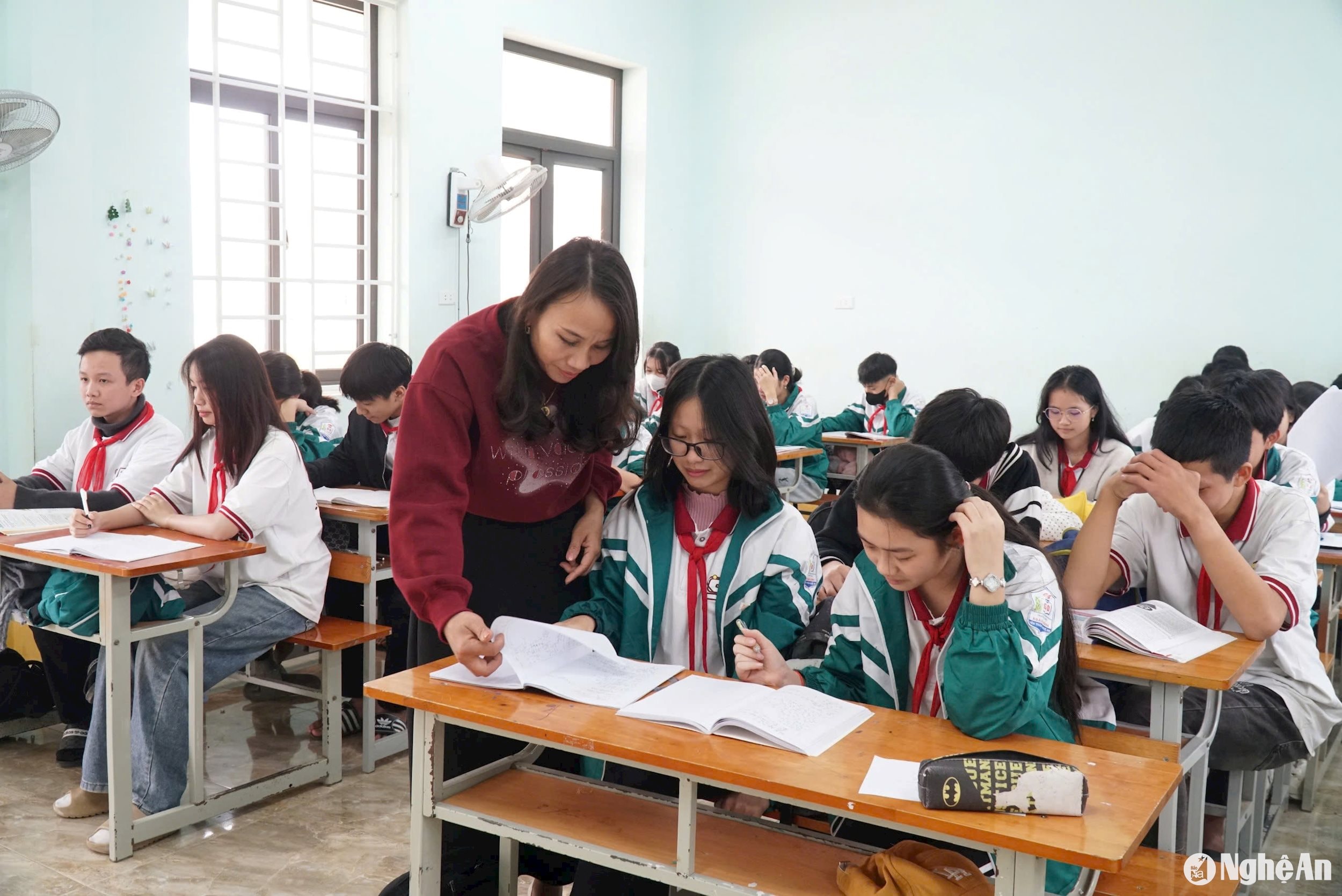 Giờ học của cô giáo Ngô Thị Thúy