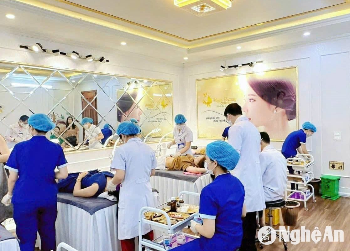  Cơ sở khám chữa bệnh tại 23 Phan Đăng Lưu, thành phố Vinh. Ảnh- NVCC