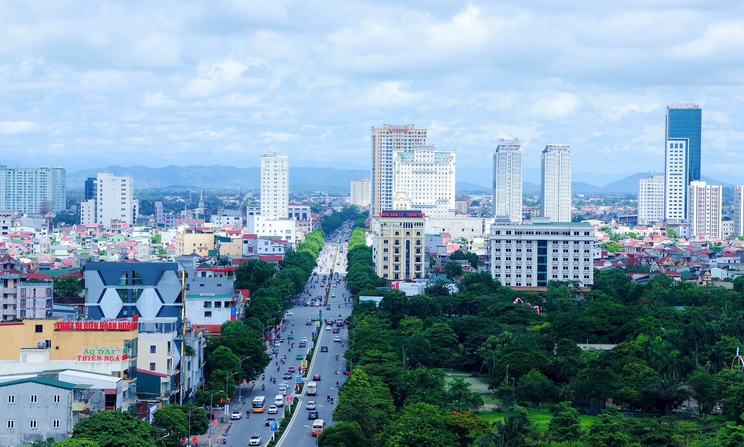 Một góc thành phố Vinh. Ảnh: Thành Duy