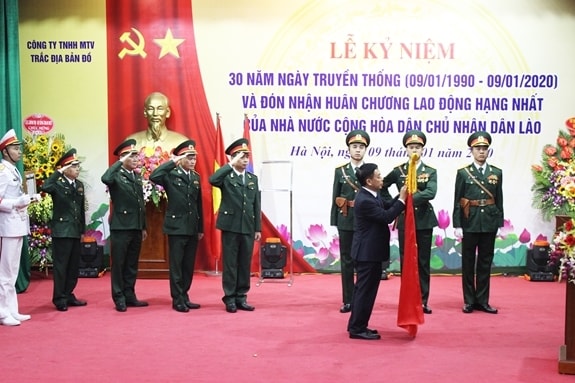 Ngày 9-1-1990: Ngày thành lập Công ty TNHH MTV Trắc địa Bản đồ